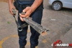 JI PARANÁ: Deficiente físico é preso armado com espingarda na frente de Escola