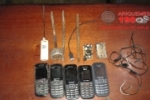 ARIQUEMES – URGENTE: Em revista agentes penitenciários encontram aparelhos celulares no presídio