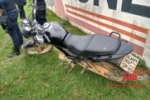 ARIQUEMES: PTRAN apreende motocicleta com placa adulterada