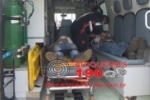 ARIQUEMES: Acidente de trabalho envolvendo disco de Policorte deixa dois trabalhadores feridos na Av. Jamari