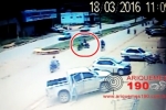 ARIQUEMES: Motociclista sofre traumatismo craniano após grave acidente na Av. Jaru