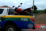 ARIQUEMES: Menores com moto roubada se envolvem em acidente e um vai para a Delegacia
