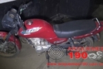 ARIQUEMES: Motocicleta com restrição de roubo/furto é recuperada durante Blitz na Av. Tancredo Neves
