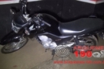 ARIQUEMES: Motocicleta furtada com placa adulterada é localizada pela Polícia Militar