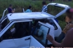 CACAULÂNDIA: Condutora perde controle de direção e veículo sai da pista na RO 140
