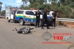 CUJUBIM: Homem morre após cair de moto na RO–205