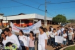 CACAULÂNDIA: Comissão de Mães realizam Passeata contra a violência de Crianças e Adolescentes