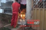 ARIQUEMES: Máquina de lavar causa incêndio em residência do Setor 2