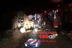 ARIQUEMES: Motorista morre e passageiro fica preso em ferragens após colisão de carro e caminhão na BR–364