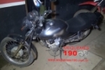 ARIQUEMES: Adolescente com moto furtada é detido pela PM no Mutirão
