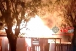 CUJUBIM: Estabelecimento comercial de madeira é destruído em grande incêndio no Setor 01