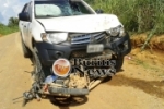 BURITIS: Após colisão com carro motociclista morre na Zona Rural 
