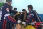 ARIQUEMES: Motociclista sofre fraturas na face após queda em faixa elevada na Av. JK