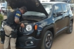 ARIQUEMES: PRF prende condutor baiano com documento falso e chassi de Jeep adulterado