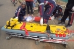 ARIQUEMES: Ciclista fica ferida após acidente com carro no Jorge Teixeira