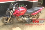 ARIQUEMES: GOE recupera moto furtada em frente a bar no Setor 08
