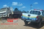 Caminhão furtado é recuperado pela PM de Alto Paraíso