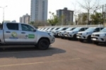 Supervisores regionais da Agência Idaron recebem veículos novos para fiscalização