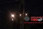 ARIQUEMES: Fio de internet pega fogo ao lado da feira