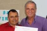 Adelino Follador participa de entrega de certificados em Alto Paraíso