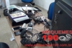 ARIQUEMES: Polícia Militar recupera objetos furtados e identifica albergado que teria praticado o crime
