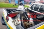MONTE NEGRO: PM localiza moto com restrição no centro da cidade