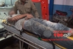 ARIQUEMES: Jovem fica ferido em colisão de motos no Setor Industrial