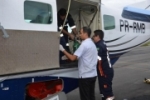 Paciente de Cacoal, atendida em Ariquemes é a 11ª a ser transportada via “Aero Médico” para Porto Velho.