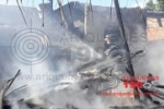 ARIQUEMES: Grande incêndio que destruiu residência no Marechal Rondon é combatido por Bombeiros