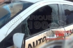 ARIQUEMES: Motociclista quebra vidro de carro em acidente na Av. Perimetral Leste