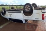 Prefeito e vereador sofrem acidente na área rural de Pimenteiras