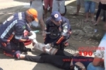 ARIQUEMES: Acidente em cruzamento no Setor 03 deixa mulher ferida