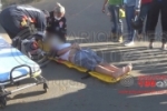 ARIQUEMES: Homem fica ferido em acidente envolvendo duas motos no Setor 02