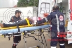 ARIQUEMES: Motociclista fratura o Fêmur em acidente com Hilux na Rua Ingazeiro