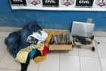 Polícia Civil de Mirante da Serra recupera diversos objetos receptados e prende três indivíduos