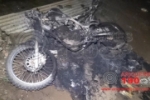ARIQUEMES: MISTÉRIO – Cidadão tem moto incendiada no Setor 03