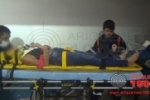 ARIQUEMES: Jovem fica ferida após cair de moto na Av. Tucanos