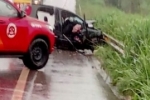 Ouro Preto: sargento fica gravemente ferido em acidente envolvendo veículo com deputado Leo Moraes