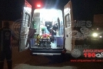 ARIQUEMES: Condutora sofre traumatismo craniano em acidente na rotatória da Av. JK com Av. Guaporé
