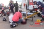 ARIQUEMES: Gestante se envolve em acidente na Av. Tancredo Neves