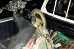 MONTE NEGRO: Força Tática localiza motocicleta abandonada na área rural