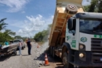 Ação do Dnit para elevação da BR–364 próximo a Ariquemes é reforçada com apoio do Governo de Rondônia