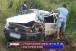 VÍDEO: Colisão entre carreta e carro deixa duas pessoas feridas na BR–364 em Ariquemes
