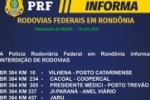  Manifestantes fecham Rodovias Federais em cinco pontos em Rondônia