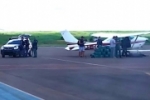 Polícia apreende avião carregado com 462 kg de drogas no aeroporto de Sinop; piloto preso