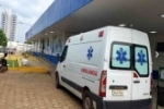 Idosa de Cerejeiras dá entrada no Hospital de Vilhena com faca cravada no pescoço