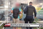 PM prende em flagrante elementos comercializando drogas na Rua Uirapuru do Setor 02 – Vídeo