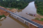 Ponte de concreto sobre o rio Jamari será entregue pelo Governo do Estado nesta segunda–feira, 29
