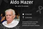 Nota pesar pelo falecimento do Sr. Aldo Mazer Pioneiro de Ariquemes