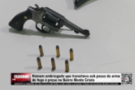 Homem embriagado que transitava sob posse de arma de fogo é preso no Bairro Monte Cristo – Vídeo